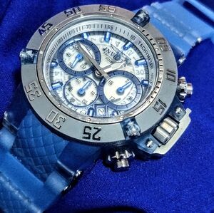 Invicta Subaqua Chrono Cool Blue Chrono Unisex Watch 42mm
